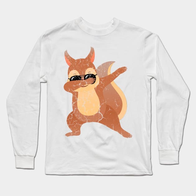 CUTE SQUIRREL Long Sleeve T-Shirt by Vikinoko Micro Photography